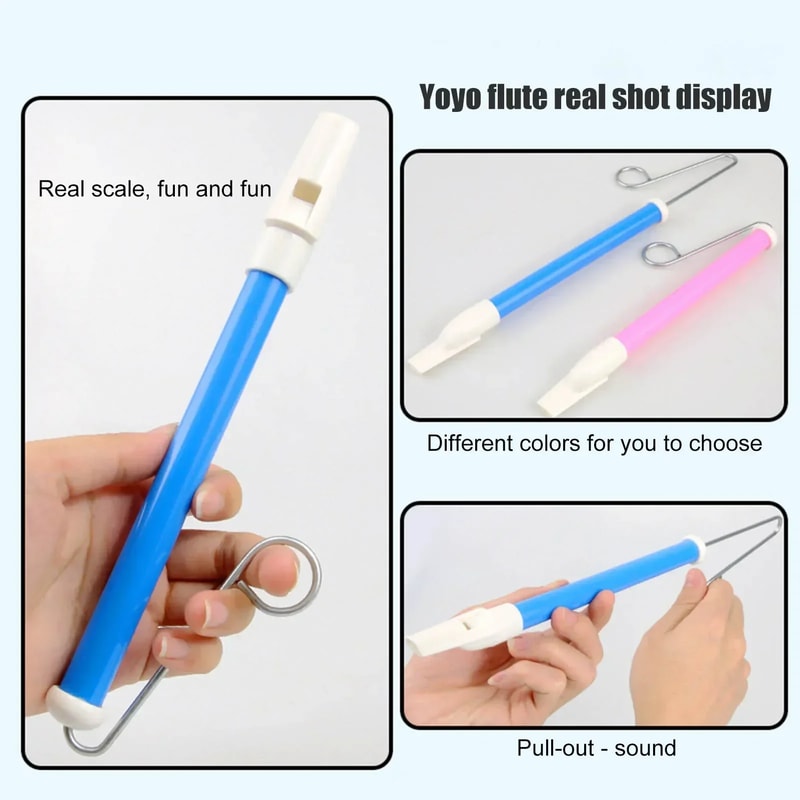 Portable Slide Whistle Toy For Kids Classic Musical Instrument Fun Parent Child Gift 2