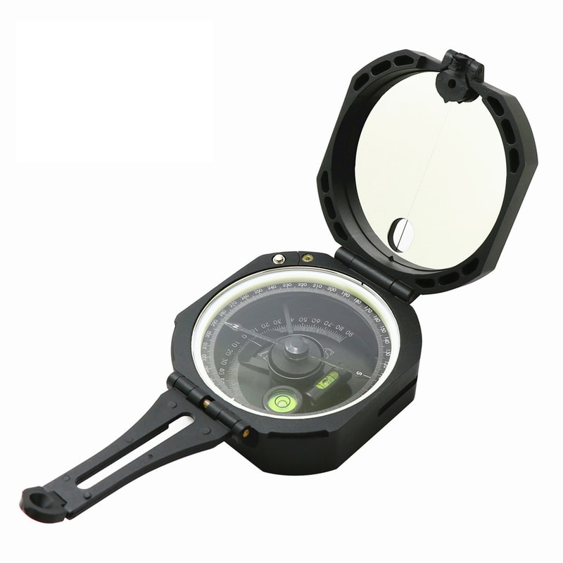 High Precision Geological Compass Waterproof Survival Orienteering Inclinometer Tool