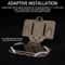 Tactical MOLLE Chest Phone Holder with Foldable Navigation Board for Hunting and Outdoor Gear