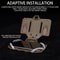 Tactical MOLLE Chest Phone Holder with Foldable Navigation Board for Hunting and Outdoor Gear
