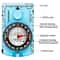 Professional Waterproof Hiking Compass for Backpacking Survival Navigation