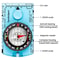 Professional Waterproof Hiking Compass for Backpacking Survival Navigation