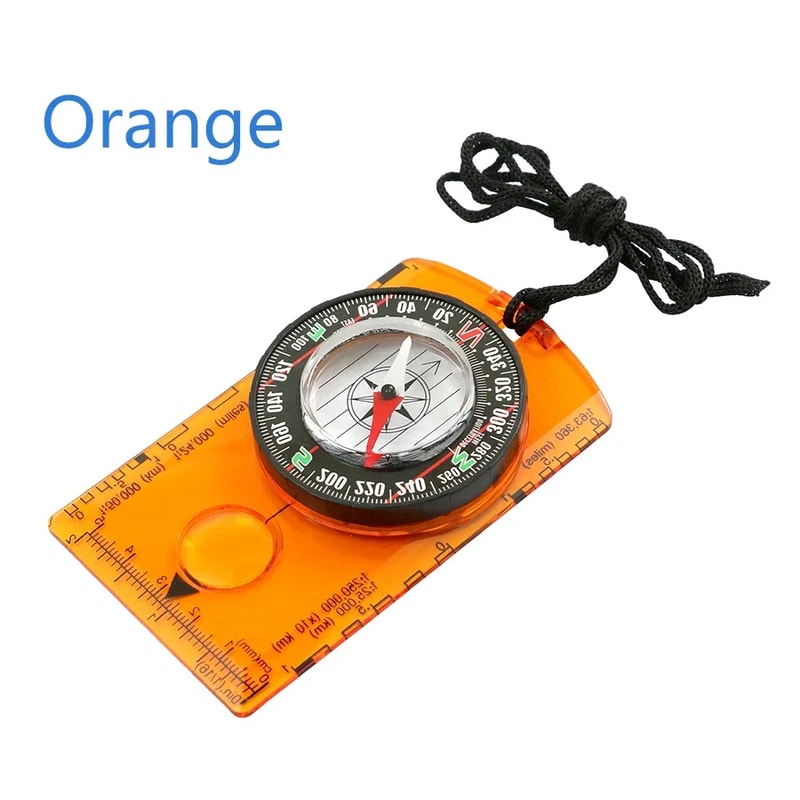 Professional Waterproof Hiking Compass for Backpacking Survival Navigation