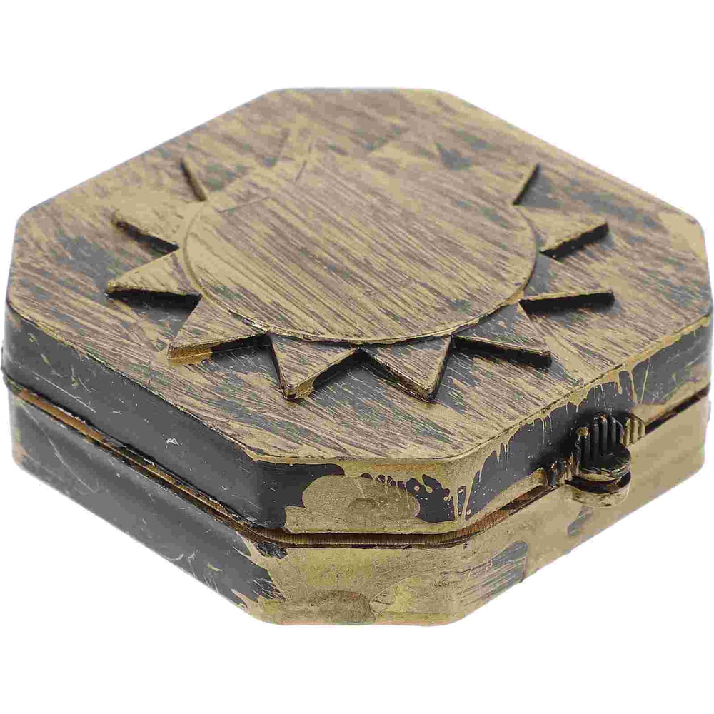 Vintage Pirate Compass Antique Brass Navigation Compass For Camping Hiking Gift 1