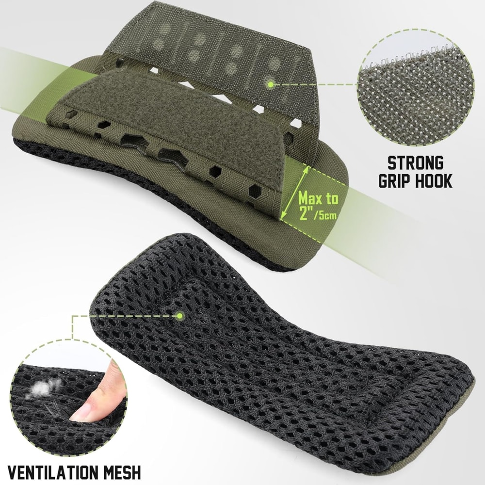 High-Performance Tactical Shoulder Strap Pads for Backpack and Hunting Vest Comfort