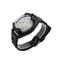 Luminous Wearable Compass Watch Outdoor Hiking Navigation Tool with Silicone Strap