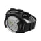 Luminous Wearable Compass Watch Outdoor Hiking Navigation Tool with Silicone Strap