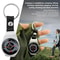 Compact Pocket Compass Keychain for Hiking and Camping Navigation