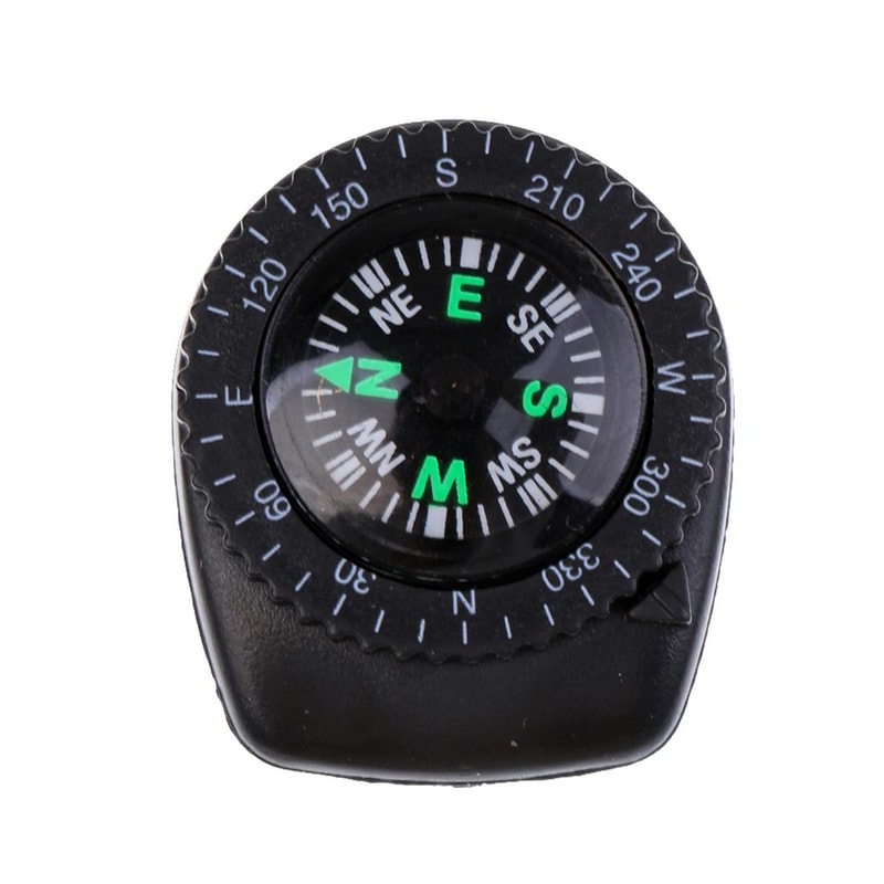 Mini Wrist Compass Watch Band for Hiking Survival Navigation