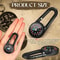 Multifunctional Hiking Carabiner Compass with Thermometer Keychain for Outdoor Survival Gear