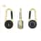 Multifunctional Hiking Carabiner Compass with Thermometer Keychain for Outdoor Survival Gear