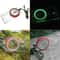 Precision Rotating Dial Compass with Magnifier and Luminous Map Scale for Hiking and Camping
