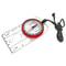 Precision Rotating Dial Compass with Magnifier and Luminous Map Scale for Hiking and Camping