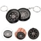 Mini Outdoor Compass Keychain Portable Survival Key Ring for Hiking Camping Navigation