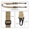 Adjustable Tactical Rifle Sling With QD Hook Heavy Duty Hunting Gun Sling Strap