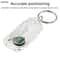 Portable Survival Compass Keychain with Thermometer Mini Pocket Outdoor Navigation Tool