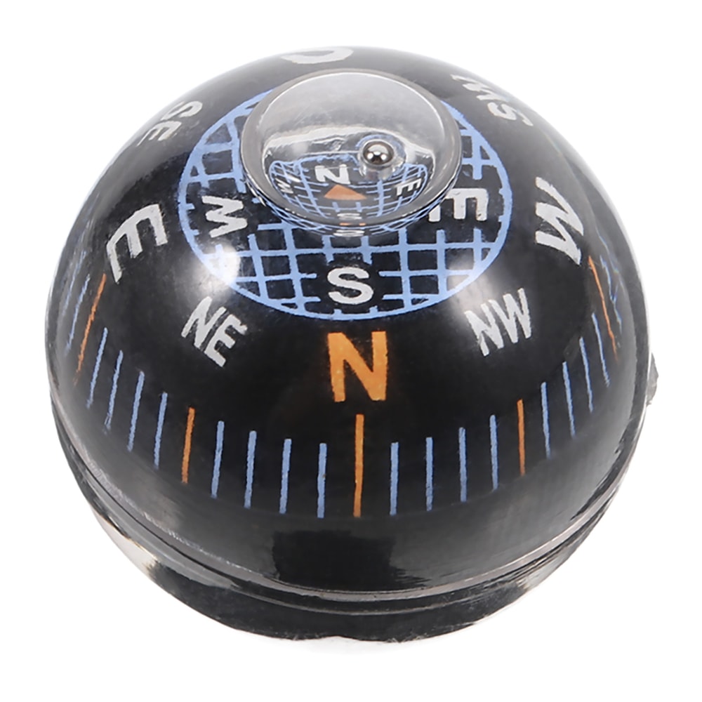 Mini Dashboard Ball Compass for Car and Outdoor Navigation Accurate Direction Guide