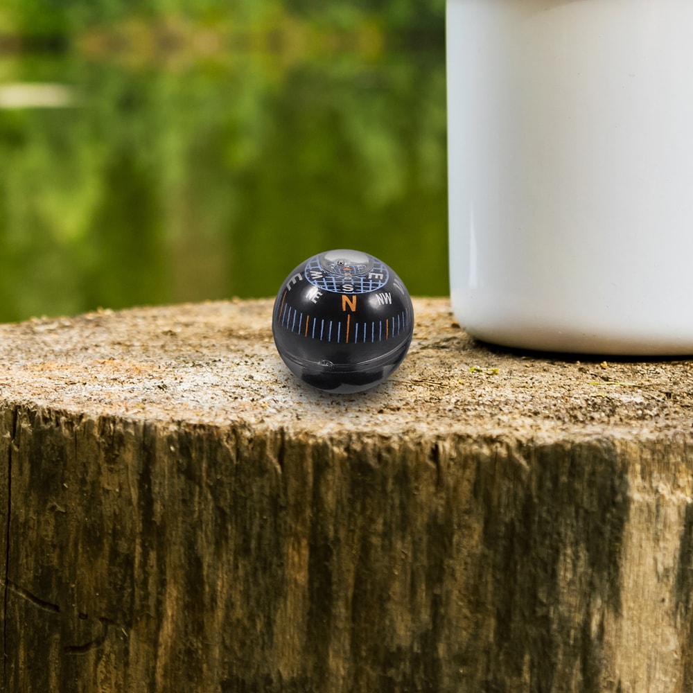 Mini Dashboard Ball Compass for Car and Outdoor Navigation Accurate Direction Guide