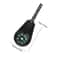 Mini Outdoor Compass Keychain Carabiner Survival Tool for Hiking Camping Navigation