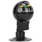 Adjustable car compass with suction mount dashboard navigation ball guide