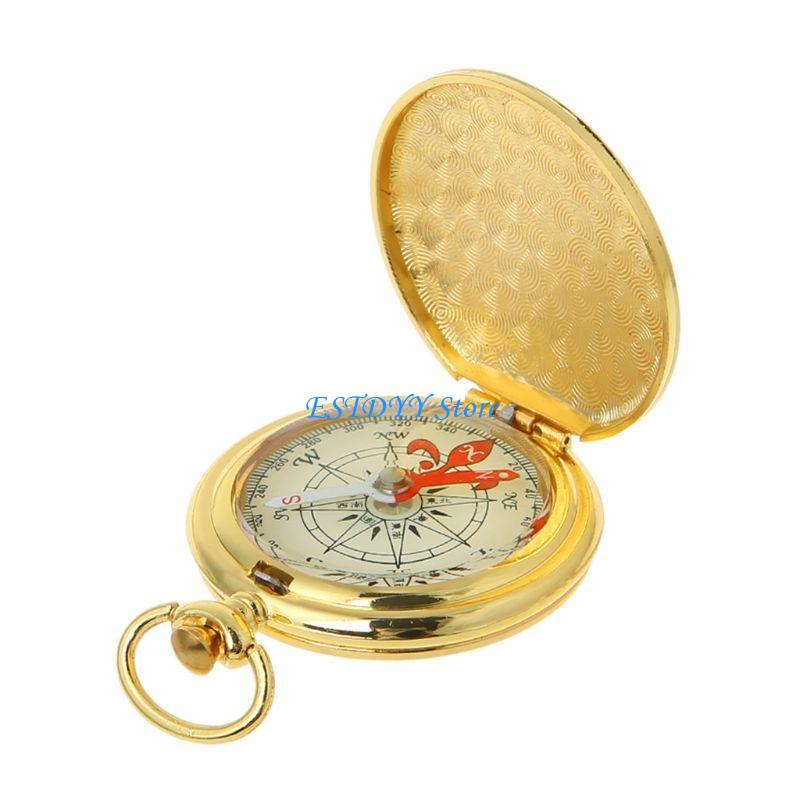 Glow Compass Car Survival Tool Keychain for Outdoor Navigation and Emergency Use