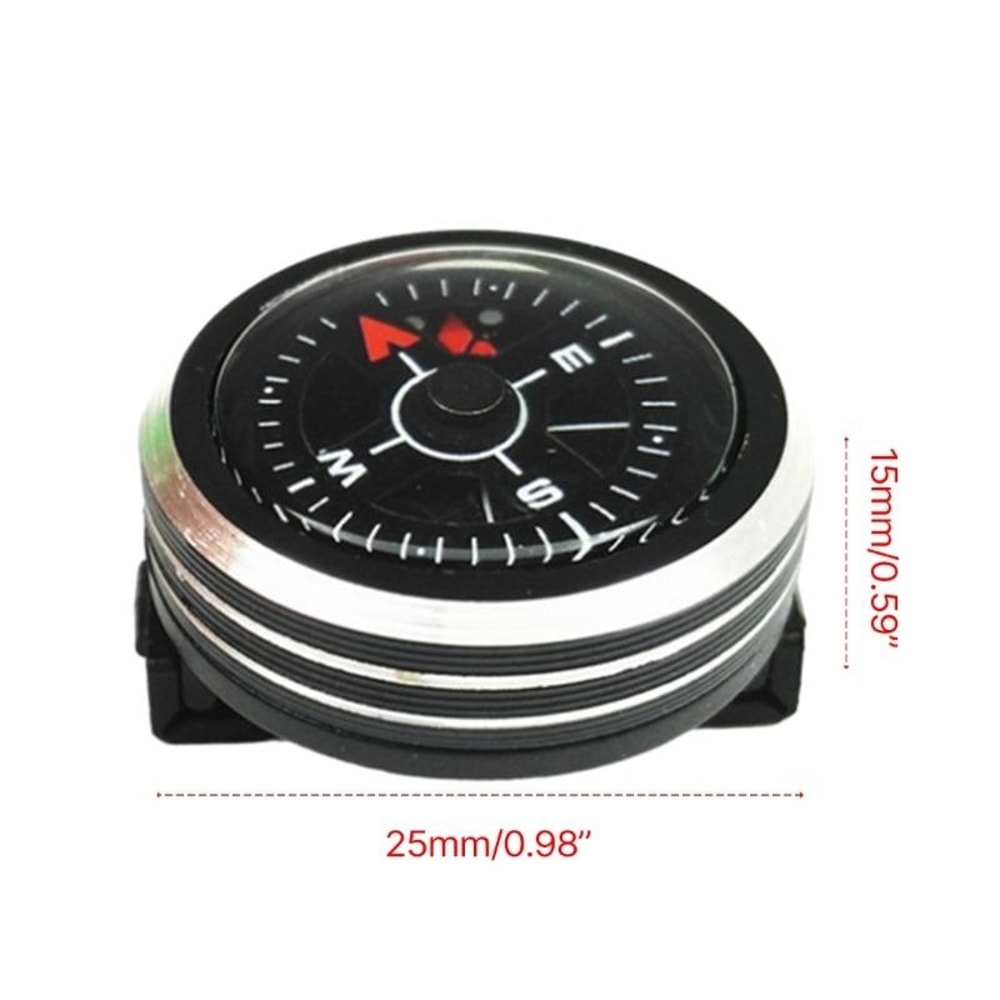 Detachable Wrist Compass Outdoor Navigation Tool for Hiking, Survival, and Diving