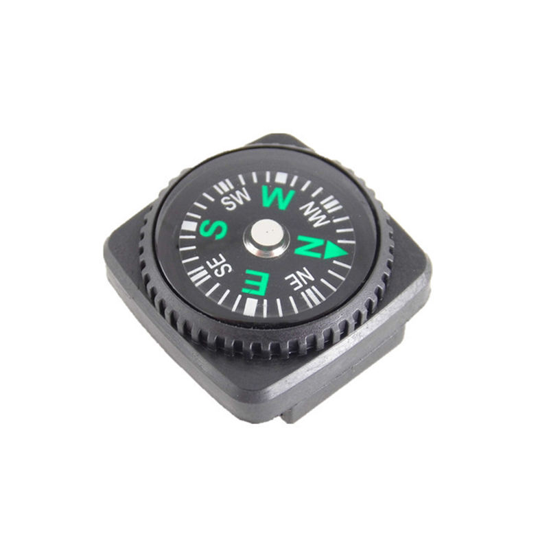 Mini Survival Compass Watch Strap Button Compass For Hiking Camping Navigation Gear 4