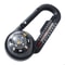 Multifunctional Carabiner Compass Keychain with Thermometer for Hiking Camping Survival Gear