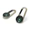 Mini Outdoor Survival Compass Keychain with Thermometer and Carabiner Clip