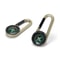 Mini Outdoor Survival Compass Keychain with Thermometer and Carabiner Clip