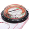 Professional lensatic compass with metal build for hiking navigation and outdoor survival