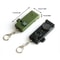 All in One Outdoor Survival Tool Mini Kit with Compass, LED Light, Whistle & Magnifier