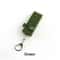 All in One Outdoor Survival Tool Mini Kit with Compass, LED Light, Whistle & Magnifier