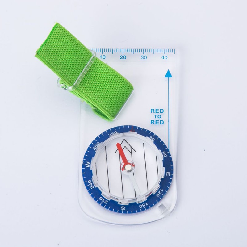 Professional Thumb Compass For Orienteering Lightweight Orienteering Compass With Map Scale Precisi 3
