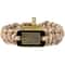 Tactical Survival Paracord Bracelet For Men With Bronze USA Flag Adjustable Outdoor Gear 8