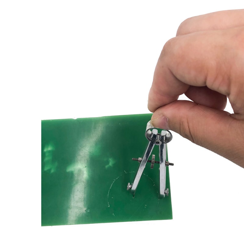 Precision Spring Divider Compass Tool For Jewelry Making Measuring Layout 3