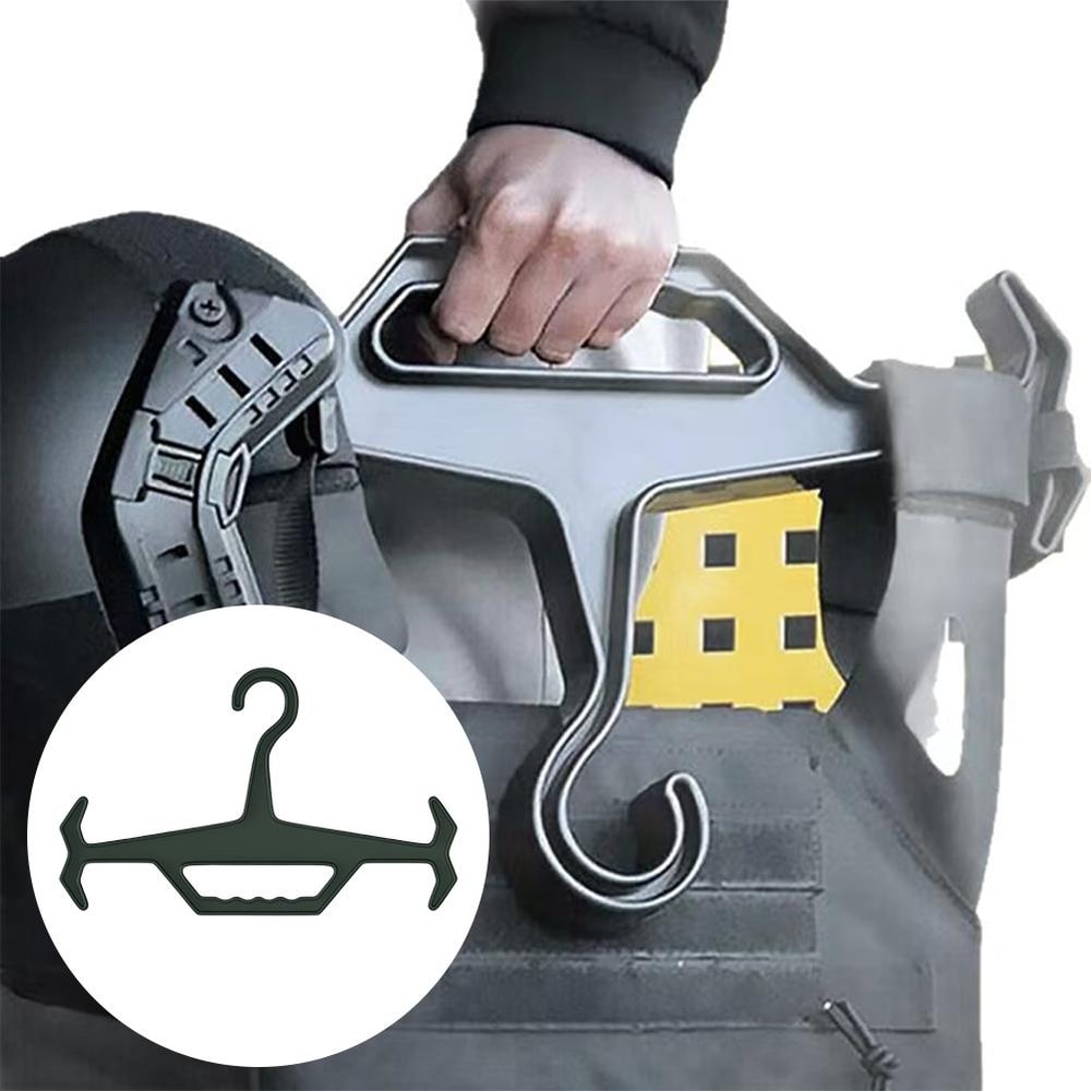Heavy Duty Tactical Vest Hanger Non Slip Gear Display Organizer
