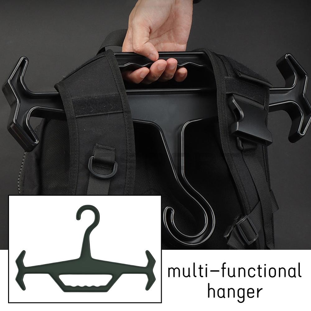 Heavy Duty Tactical Vest Hanger Non Slip Gear Display Organizer