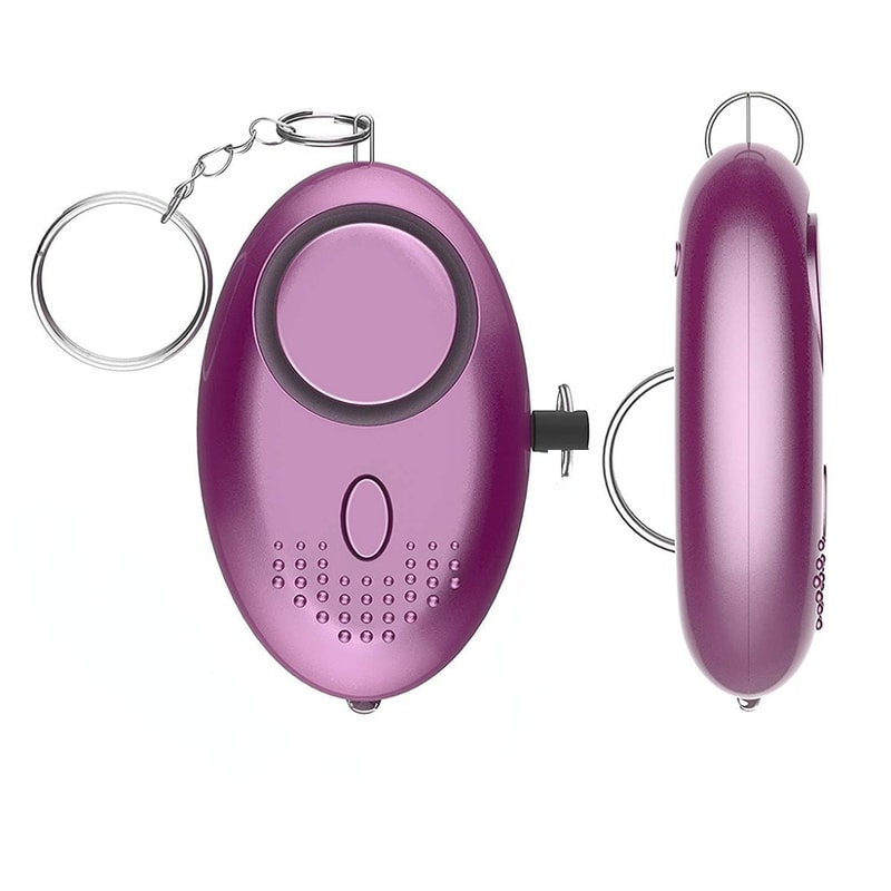 Personal Safety Alarm Keychain Loud Emergency Self Defense Alarm for Women Kids Seniors