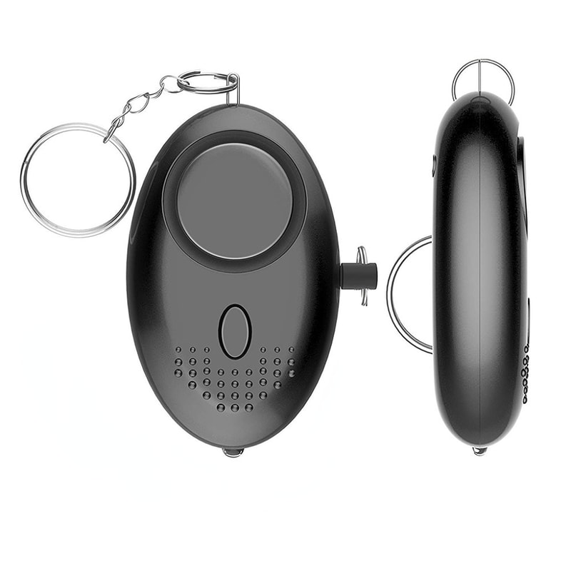 Personal Safety Alarm Keychain Loud Emergency Self Defense Alarm for Women Kids Seniors