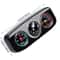 Multi-Function Car Compass Thermometer Hygrometer Dashboard Navigation Decor