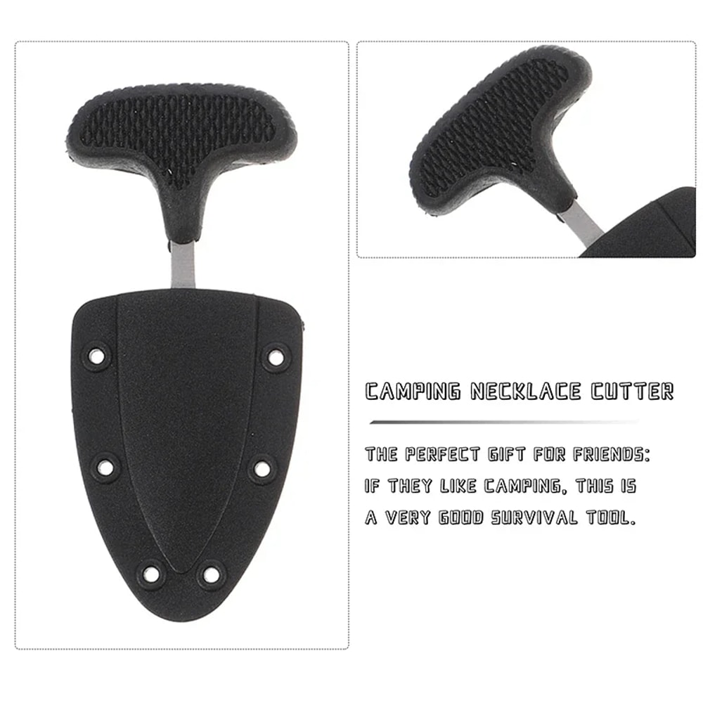 Stainless Steel Pu Er Tea Knife Multi Tool Box Cutter with Rope Cutter for Camping and Daily Use