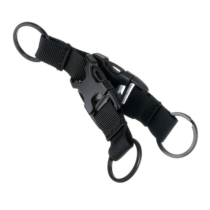 Tactical Molle Clip Keychain Holder Durable Nylon Belt Hook For Outdoor Gear 2