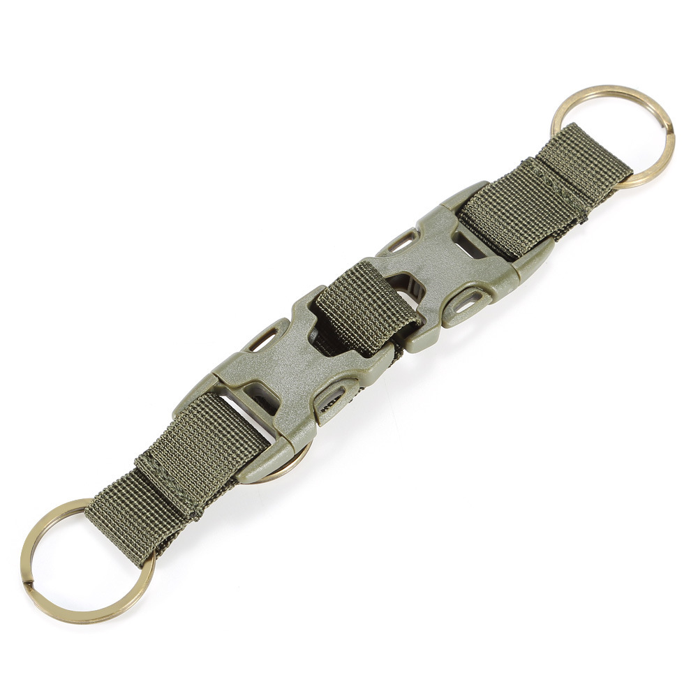 Tactical Molle Clip Keychain Holder Durable Nylon Belt Hook For Outdoor Gear 5