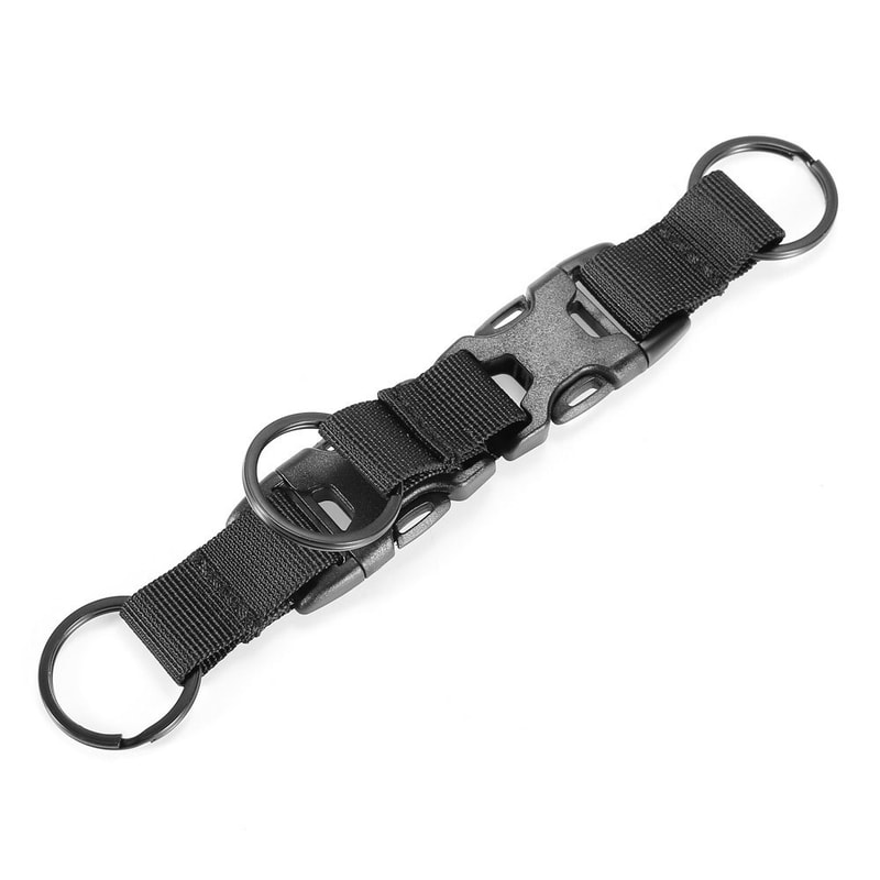 Tactical Molle Clip Keychain Holder Durable Nylon Belt Hook For Outdoor Gear 7