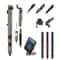 Multifunctional Tactical Pen Light With Screwdriver Compass Stylus Portable EDC Tool 4