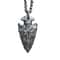 Viking Spear Rune Pendant Necklace Norse Pirate Amulet Jewelry