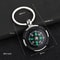 Compact Outdoor Compass Keychain, Mini Survival Navigation Key Holder for Hiking Camping Adventure Gear