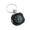 Compact Outdoor Compass Keychain, Mini Survival Navigation Key Holder for Hiking Camping Adventure Gear