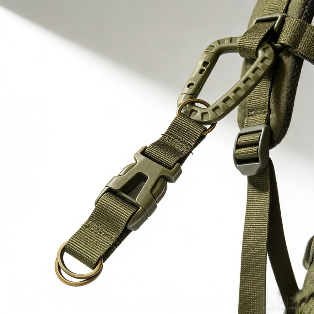 Multi Functional Molle Keychain Clip Quick Release Backpack Hook For Outdoor Gear 0